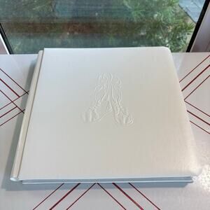 Creative Memories White Embossed Baby Book Album "It's a Boy" Scrapbook Unused